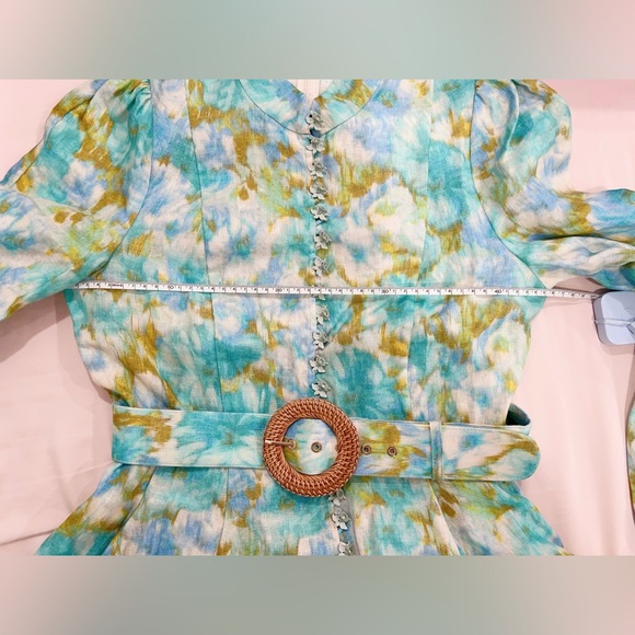 NWT AU2 Zimmermann High Tide Button-Front Minidress - Picture 16 of 16